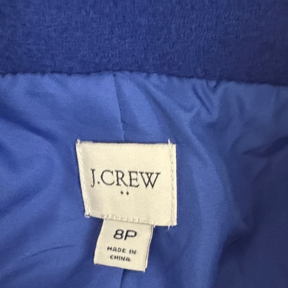 J. Crew Royal Blue Outerwear - Picture 2 of 2